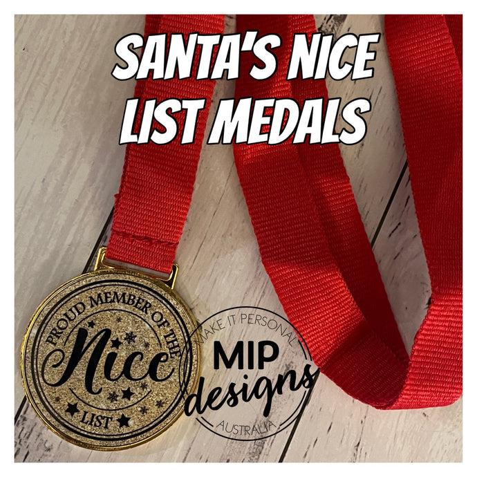 Santa’s Nice List Medals