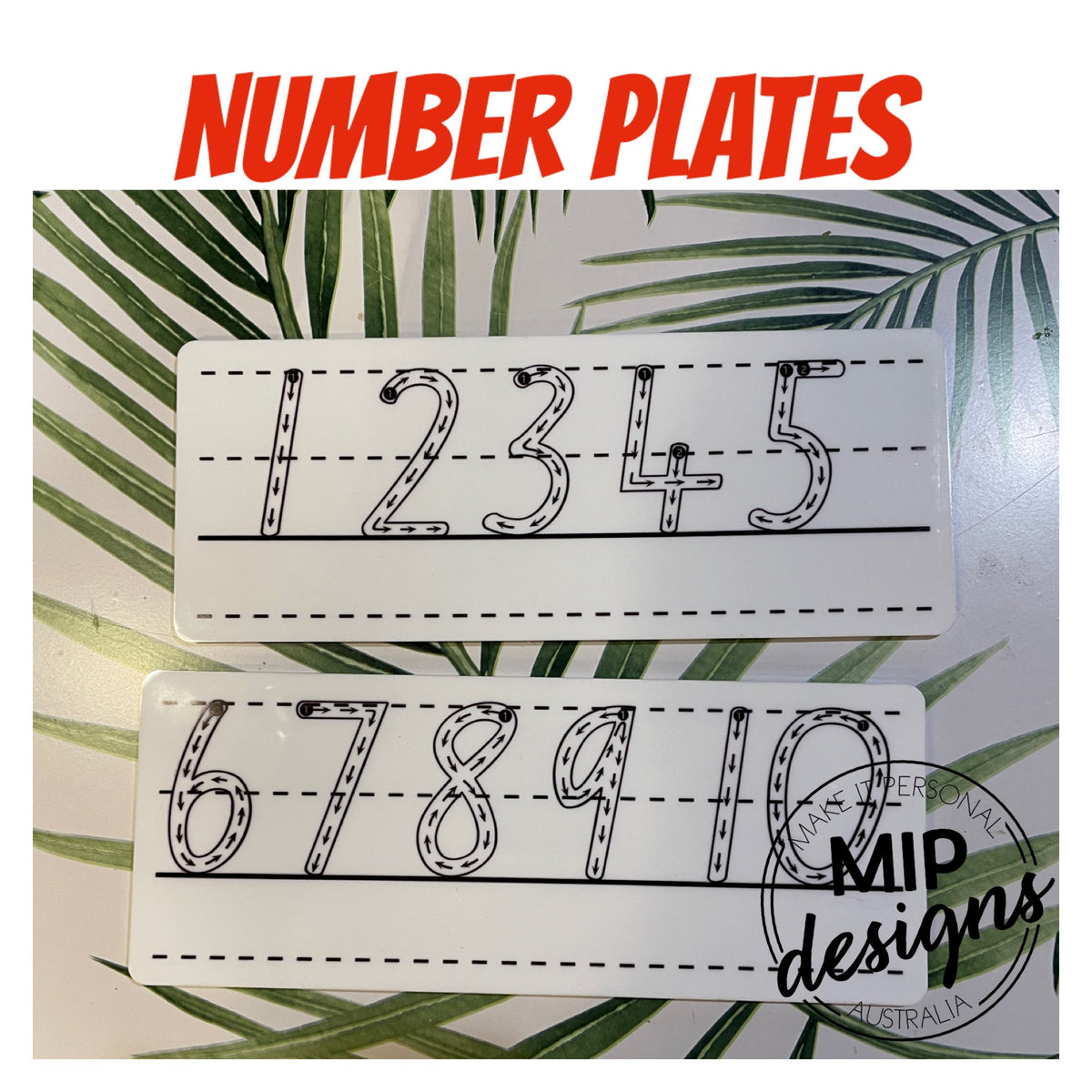 Acrylic Number Plates Make It Personal Designs Australia