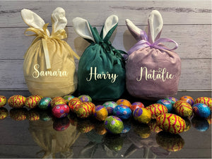 Velvet Bunny Bags