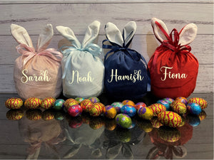 Velvet Bunny Bags