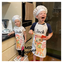 Load image into Gallery viewer, Aprons &amp; Hats