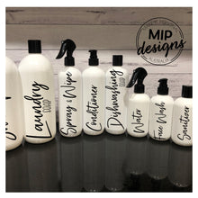 Load image into Gallery viewer, Shower Bottles - 250ml (PUMP LID)