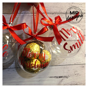 Chocolate Treat Baubles